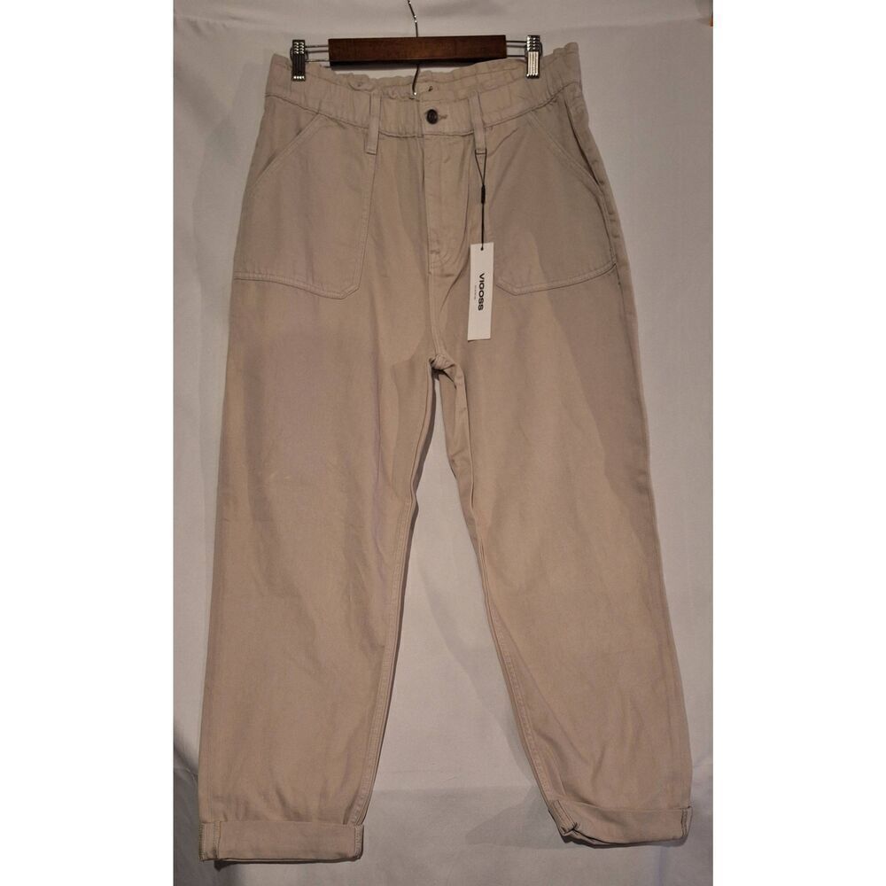 Stitch Fix | Vigoss Janis High Rise Baggy‎ Jeans Off-White Size 14 NEW